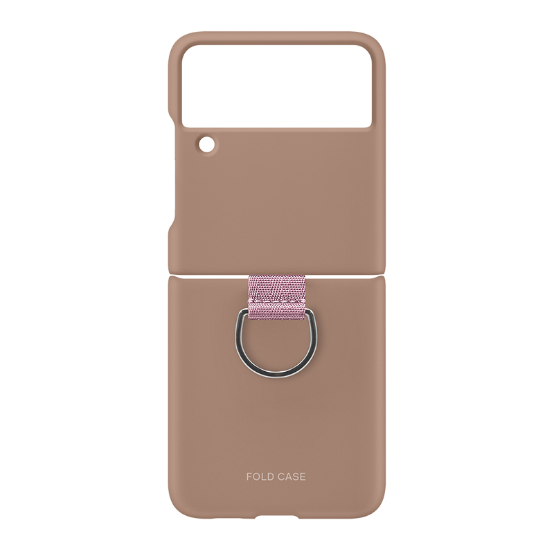 Futrola Elegant Fold design za Samsung F721B Galaxy Z Flip 4 5G roze