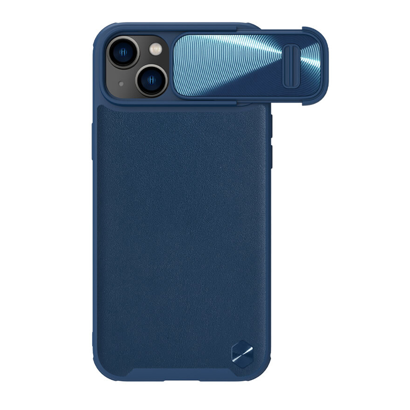 Futrola Nillkin Cam Shield Leather S za iPhone 14 Plus (6.7) plava