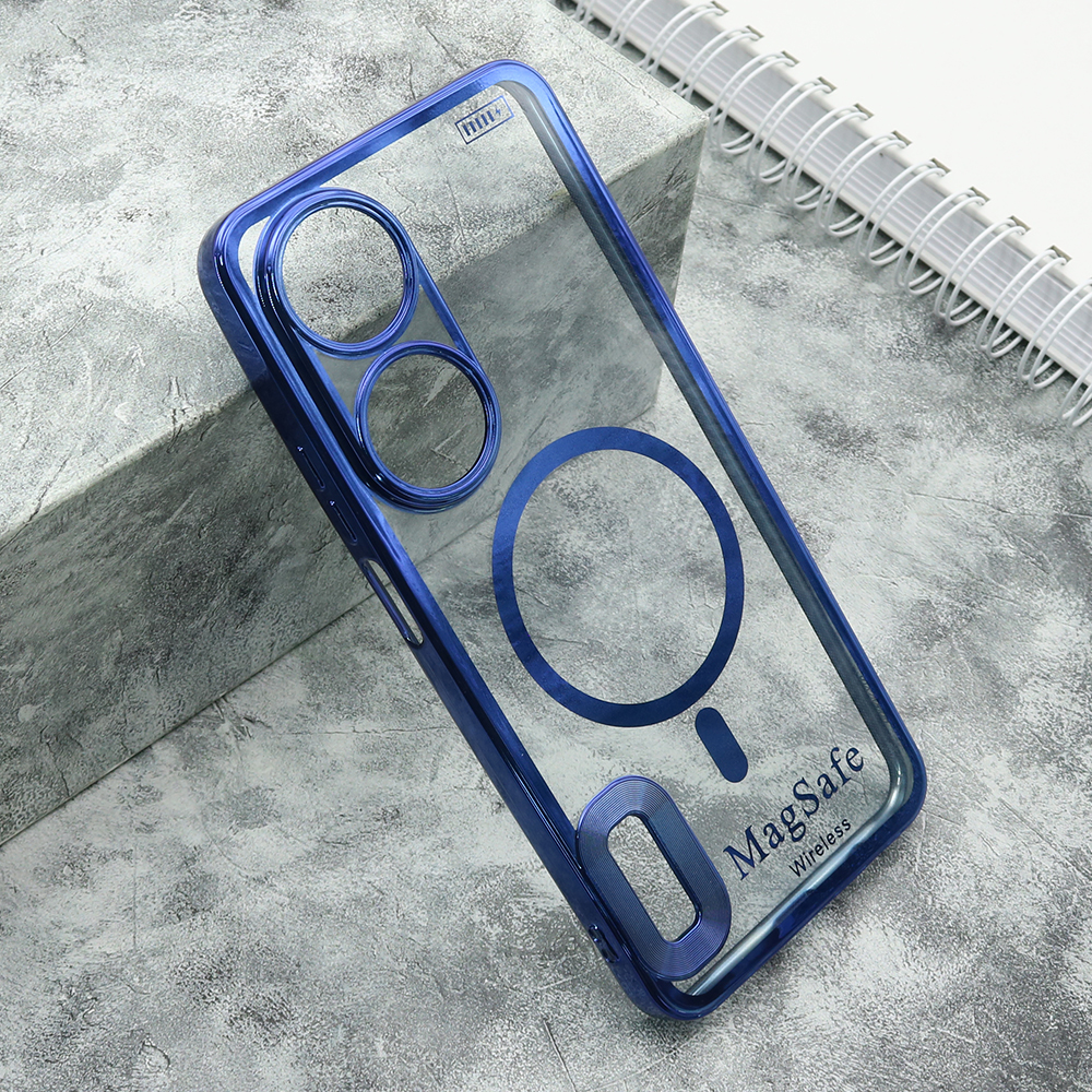 Futrola COLOR EDGE MagSafe za Honor X7b plava