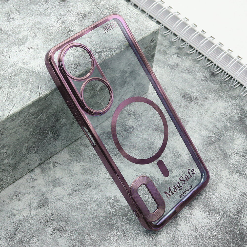 Futrola COLOR EDGE MagSafe za Honor X7b roze