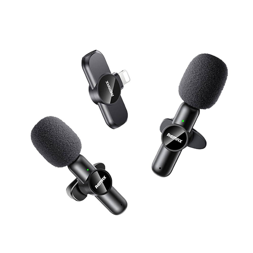 Mikrofon bluetooth Remax K10 Lightning crni