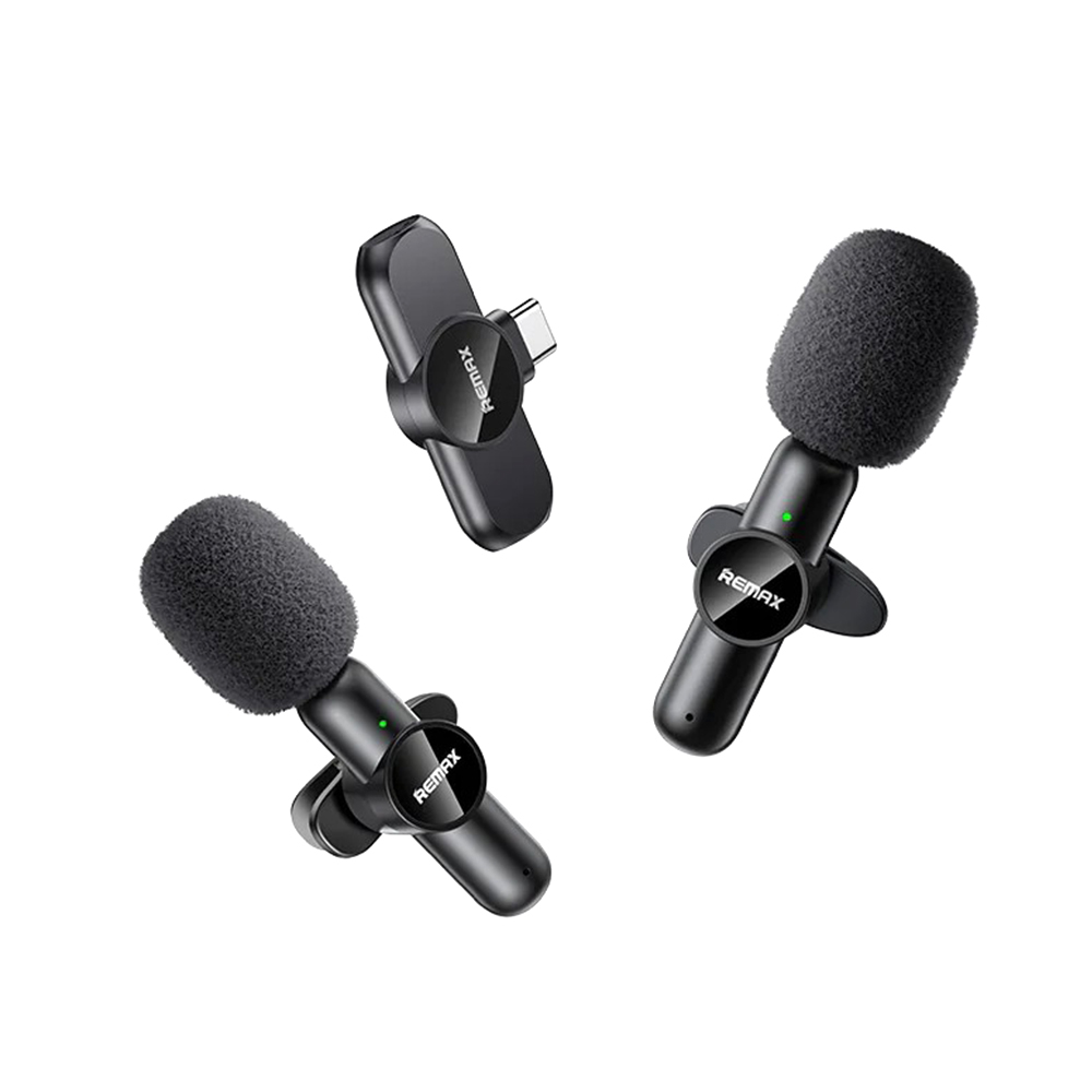 Mikrofon bluetooth Remax K10 Type-C crni